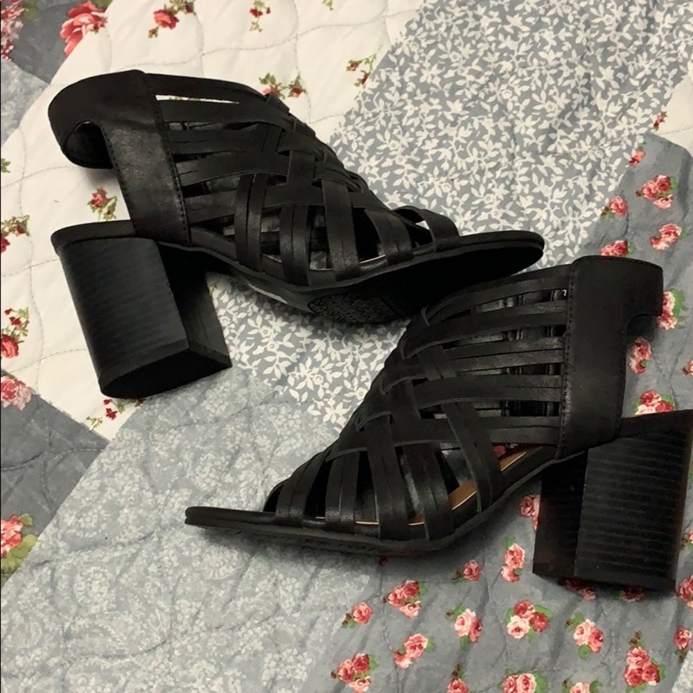 Black heels